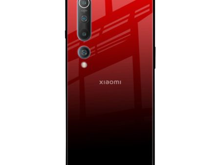 Maroon Faded Glass Case for Xiaomi Mi 10 Pro Supply