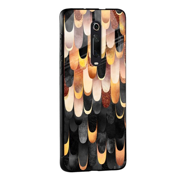 Bronze Abstract Glass Case for Xiaomi Mi 10 Pro For Cheap