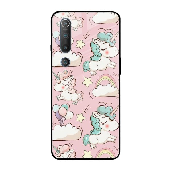 Balloon Unicorn Glass case for Xiaomi Mi 10 Pro Online now