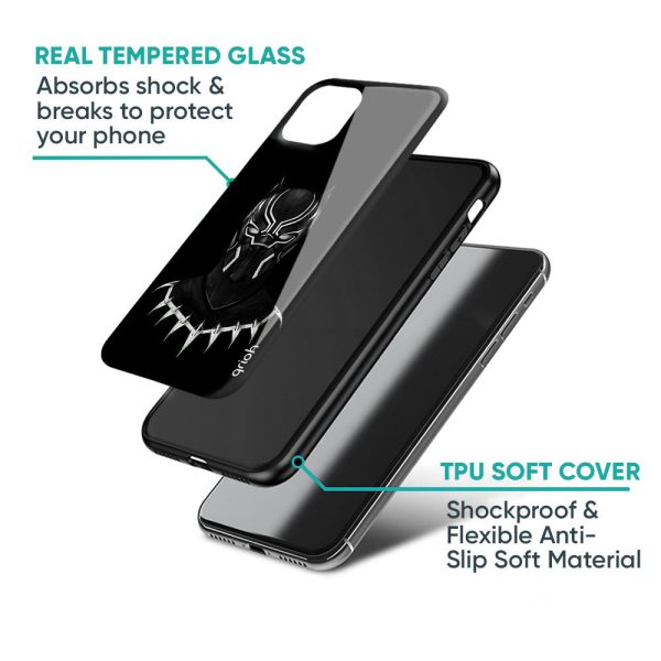 Dark Superhero Glass Case for Xiaomi Mi 10 Pro Online now