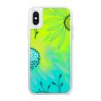 Floral Green Neon Sand Glow Case For Discount