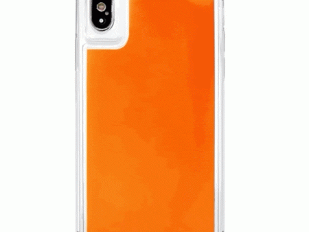 Orange Neon Sand Glow Case Online