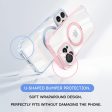 O2Light Crystal Clear case with 360° Rotated stand for iPhone 16 Series Supply