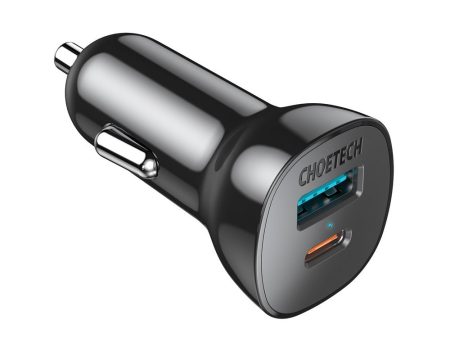 CHOETECH QC3.0 + PD20W 38W Car Charger TC0005 For Discount