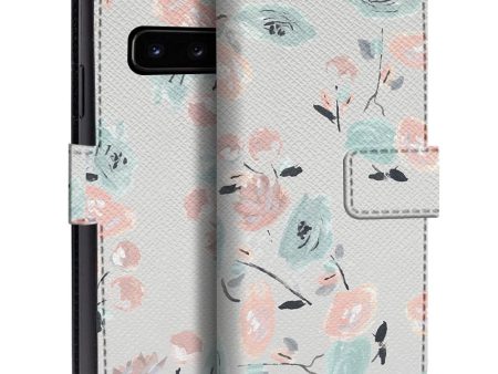 Classic Floral Textur Flip Case for Samsung Cheap