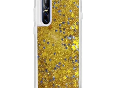 Gold Star Sparkle Glitter case for Vivo on Sale