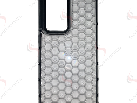 Huawei P40 Pro Honeycomb Defensive Case - Translucent For Sale