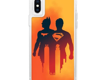 Superhero Orange Neon Sand Glow Case For Cheap