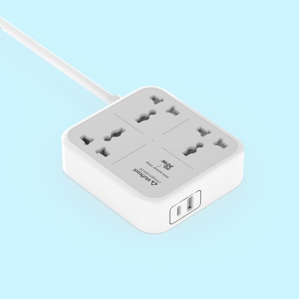 ChargeCube Mini Power Strip with 30W Type C output For Discount