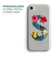 Floral Initial Custom Phone Cover - COD Not Available Online Sale