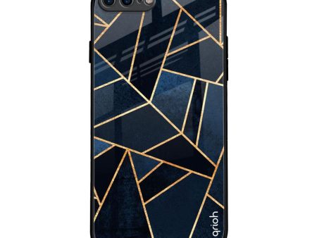 Abstract Tiles Glass Case for iPhone 8 Plus Cheap