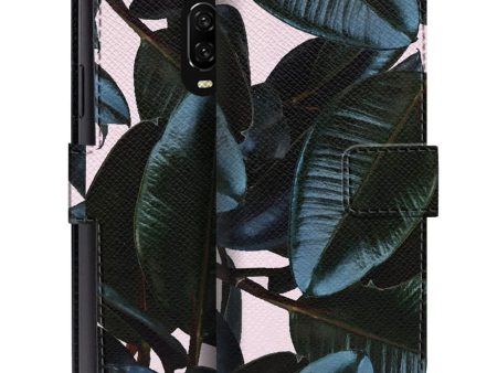 Dark Tropical Leaves Flip Case for OnePlus on Sale