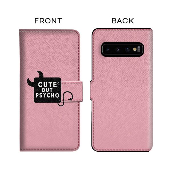 Cute But Psycho Flip Case for Samsung Discount