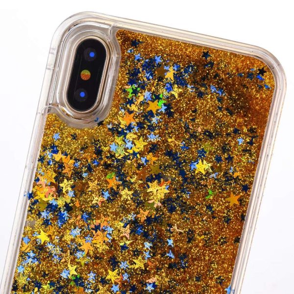 Gold Star Sparkle Glitter case for Samsung Fashion