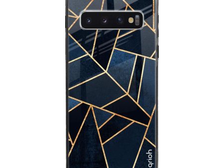 Abstract Tiles Glass case for Samsung Galaxy S10 Cheap