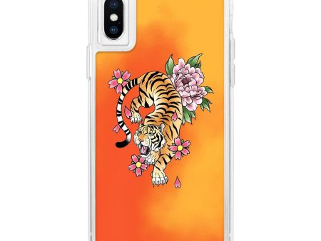 Tiger Orange Neon Sand Glow Case Online