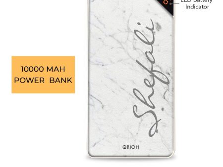 Quaint Marble Customized Power Bank Hot on Sale