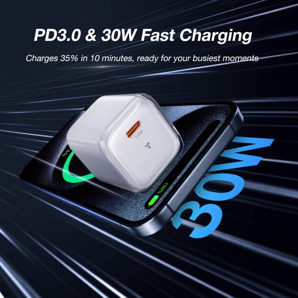 [US Only] Icenano FoldPro Fast Charger Block Fashion