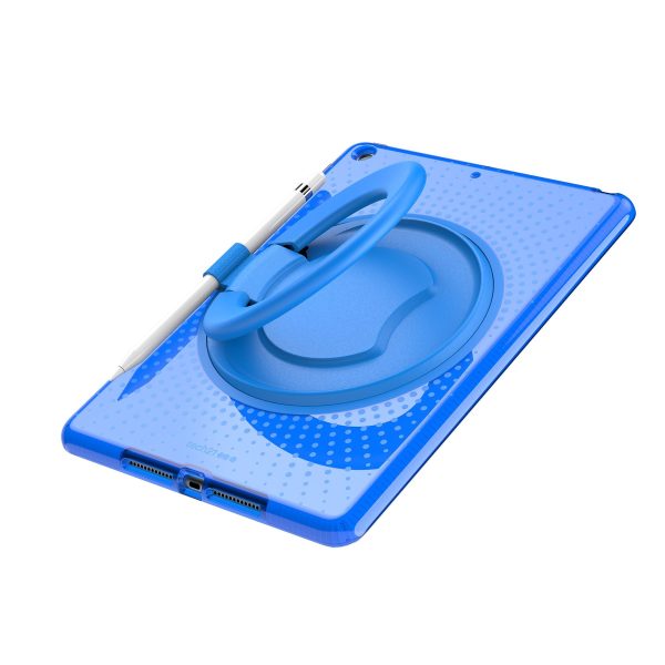 Evo Play2 with Pencil Holder - Apple iPad 7th 8th Gen Case - Blue For Discount