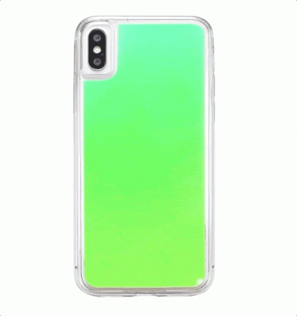 Green Neon Sand Glow Case Sale