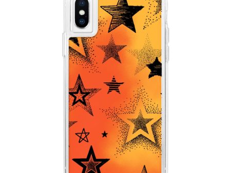 Stars Orange Neon Sand Glow Case Online