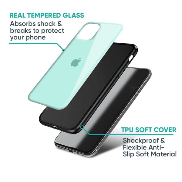 Teal Glass Case for iPhone 11 Pro Cheap