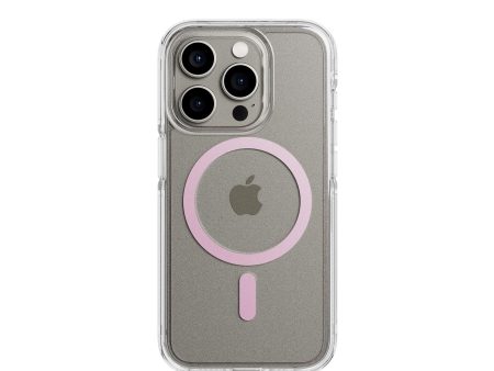 FlexQuartz - Apple iPhone 15 Pro Case MagSafe® Compatible - Pink For Cheap