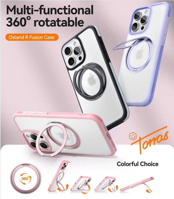 [Bundle]Ostand R Fusion+Phone Strap for iPhone 16 Series Fashion