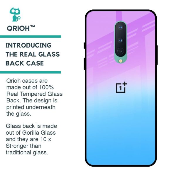 Unicorn Pattern Glass Case for OnePlus 8 Cheap