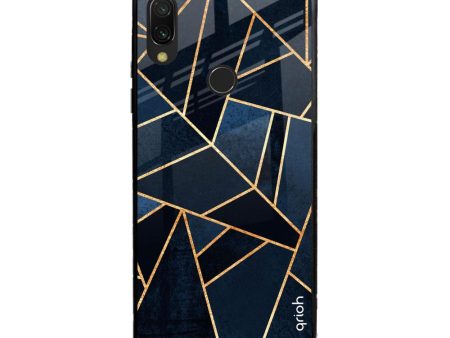 Abstract Tiles Glass case for Xiaomi Redmi Note 7 Pro For Cheap