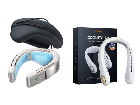 [Bundle] Neck Air Conditioner COOLiFY Cyber + COOLiFY Air White Online Hot Sale