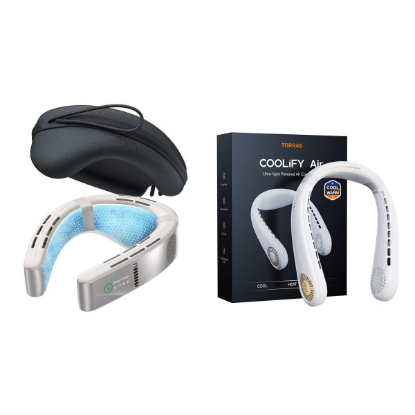 [Bundle] Neck Air Conditioner COOLiFY Cyber + COOLiFY Air White Online Hot Sale