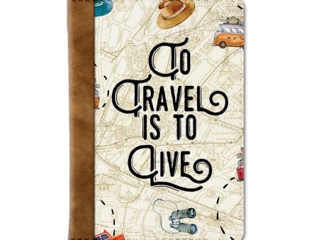 Travel to Live Passport Wallet Online Hot Sale