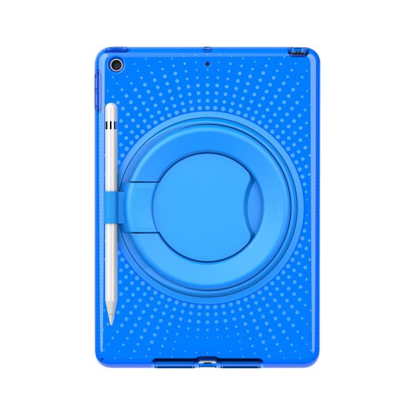 Evo Play2 with Pencil Holder - Apple iPad 7th 8th Gen Case - Blue For Discount