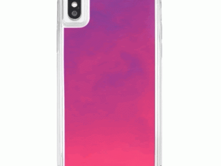 Pink Neon Sand Glow Case Cheap