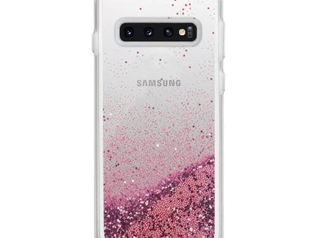 Pink Snow Globe Glitter case for Samsung For Sale