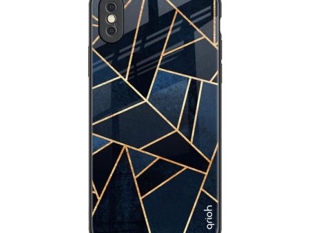 Abstract Tiles Glass Case for iPhone XS Max Discount