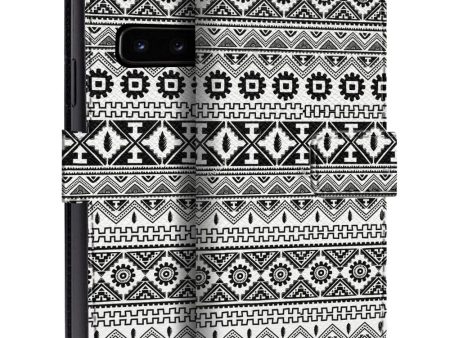 Black & White Pattern Flip Case for Samsung For Sale