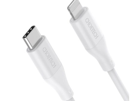 Choetech Charging Cable Type-C to Lightning 1.2m (IP0040) - White Online now