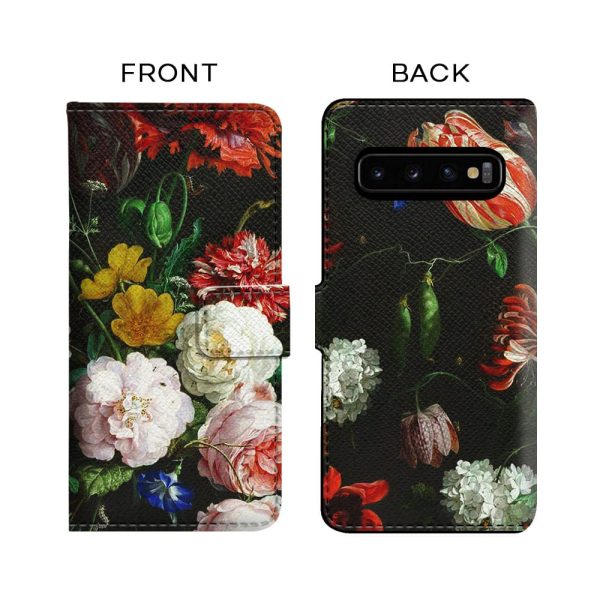 Colorful Floral Pattern Flip Case for Samsung For Sale