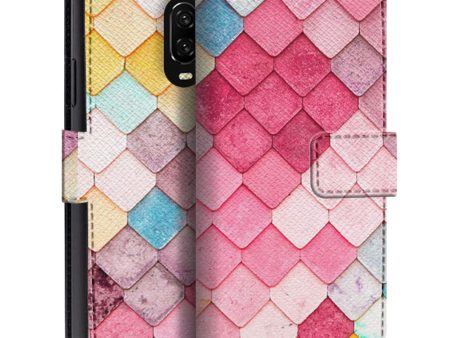 Colored Roof Tiles Flip Case for OnePlus Online now