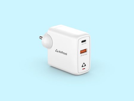 Neo 45 Pro Dual Port Super Fast Charging 2.0 Wall Charger Online now