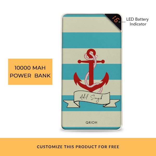 Seaside Anchor Customized Power Bank Online Sale