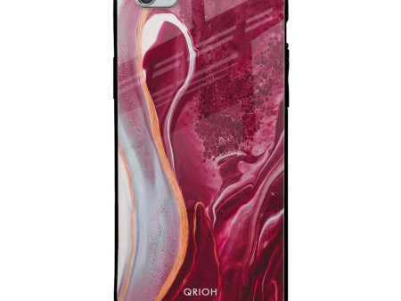 Crimson Ruby Glass Case for iPhone 6S For Discount