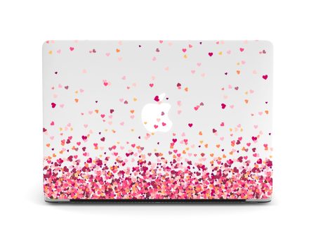 Bundle of Hearts Macbook cover For Cheap