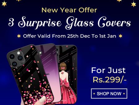 3 Random Surprise Covers for Rs. 299 - only Online Hot Sale