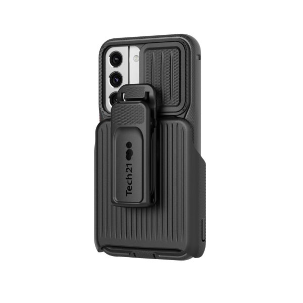 EvoMax - Samsung Galaxy S22 Case with Holster - Black Online Hot Sale