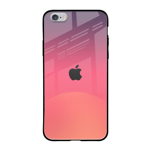 Sunset Orange Glass Case for iPhone 6s Online now