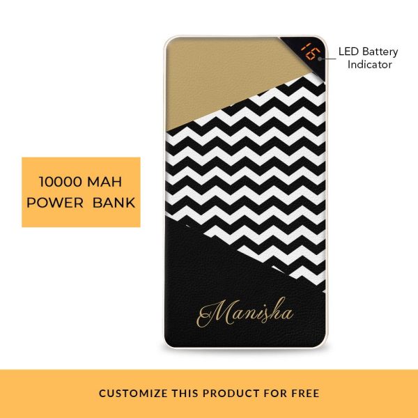 Jagged Contour Customized Power Bank on Sale