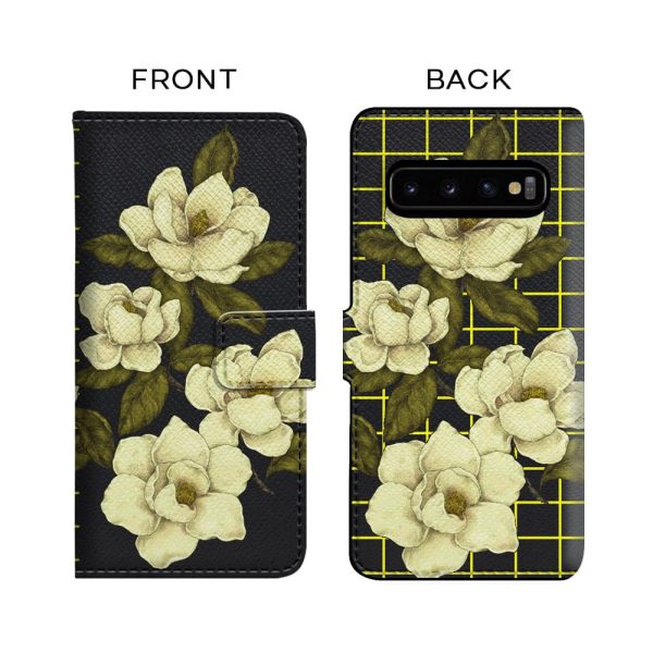 Magnolias Art Flip Case for Samsung Supply